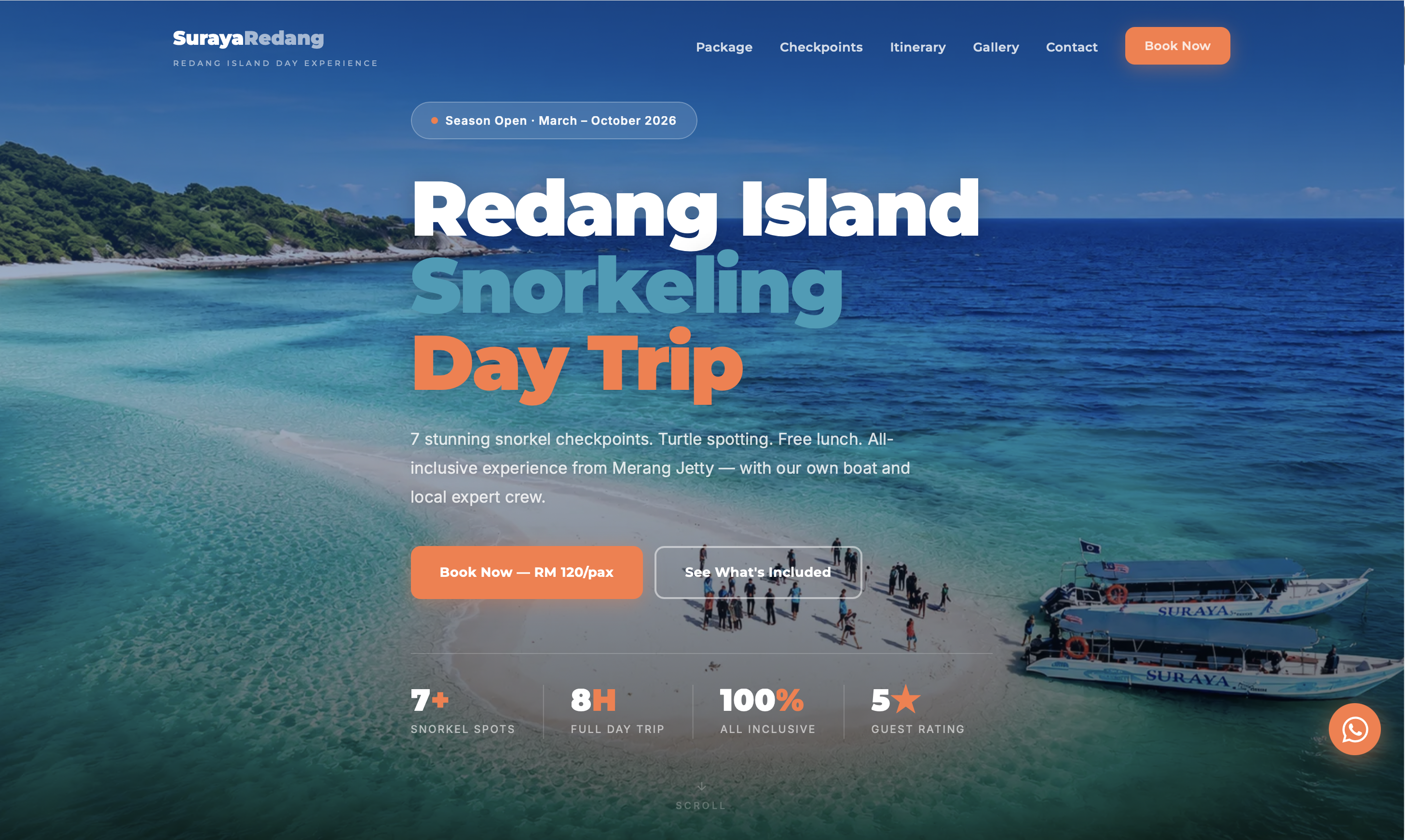 Suraya Redang website project