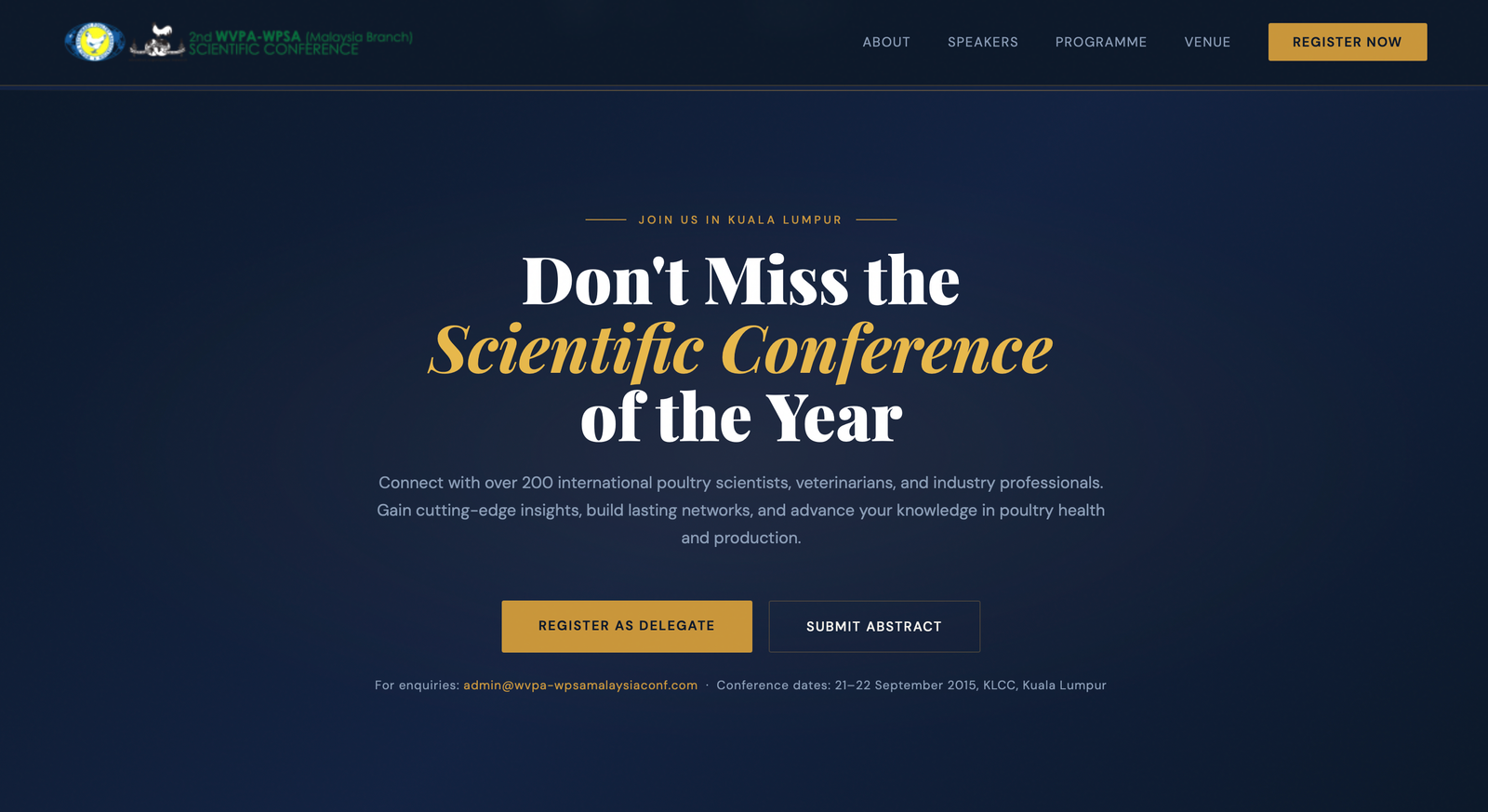WVPA-WPSA Conference website