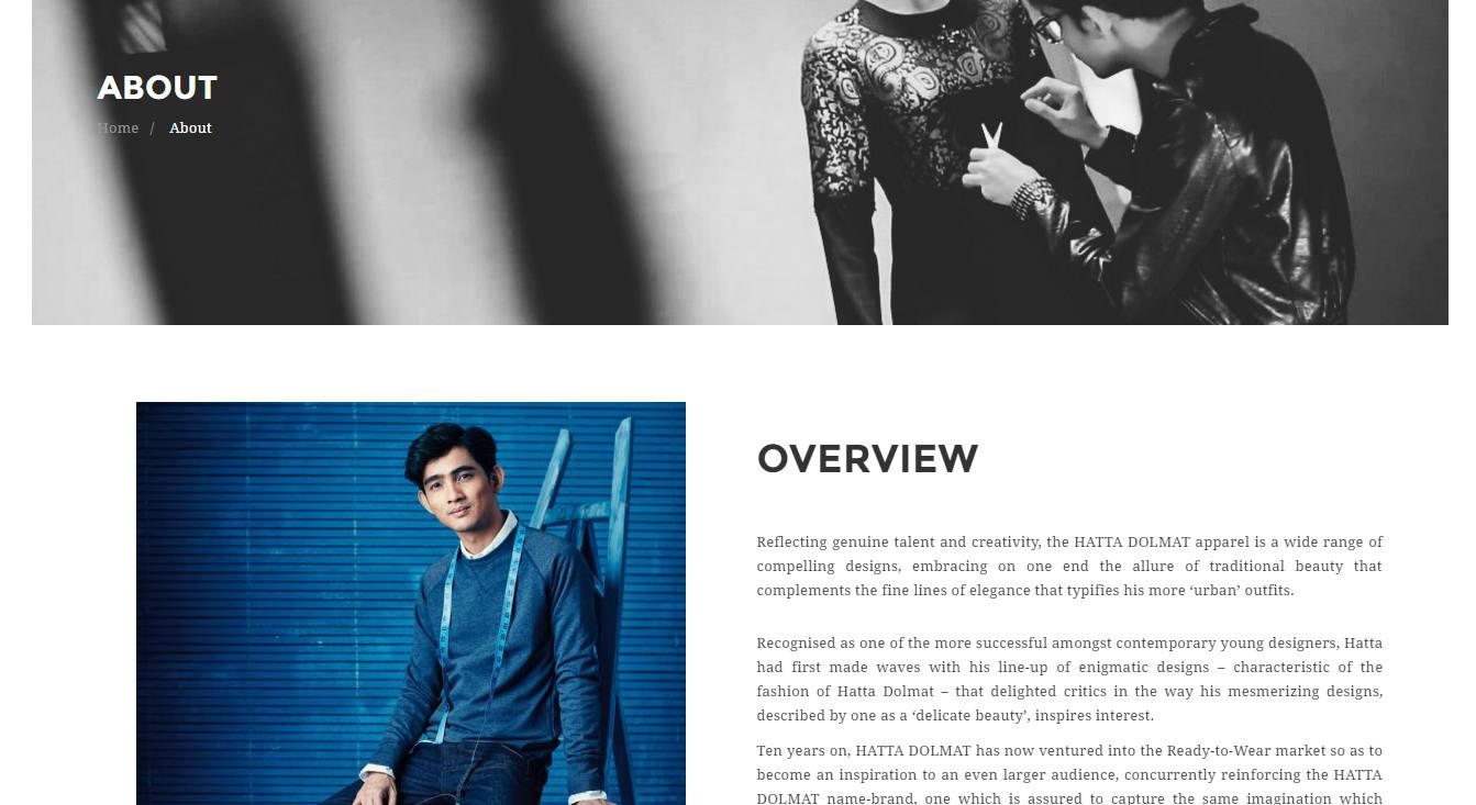 Hatta Dolmat about page