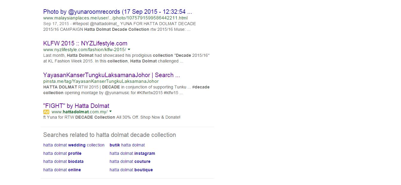Hatta Dolmat Google Ads tracking